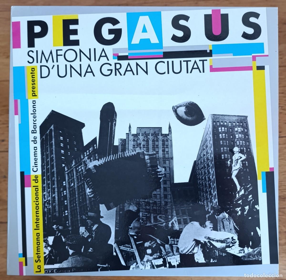 Discos de vinilo: PEGASUS - SIMFONIA D'UNA GRAN CIUTAT LP 1990 CATALA JAZZ PROG