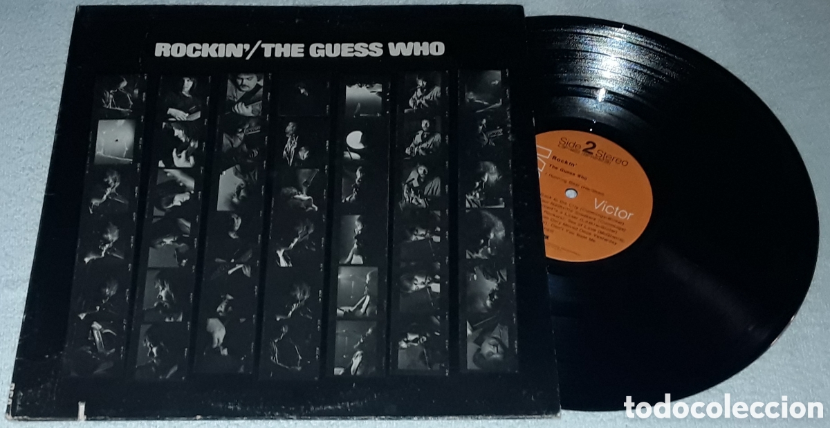 Discos de vinilo: LP - THE GUESS WHO - ROCKIN' - GATEFOLD - MADE IN USA 1972