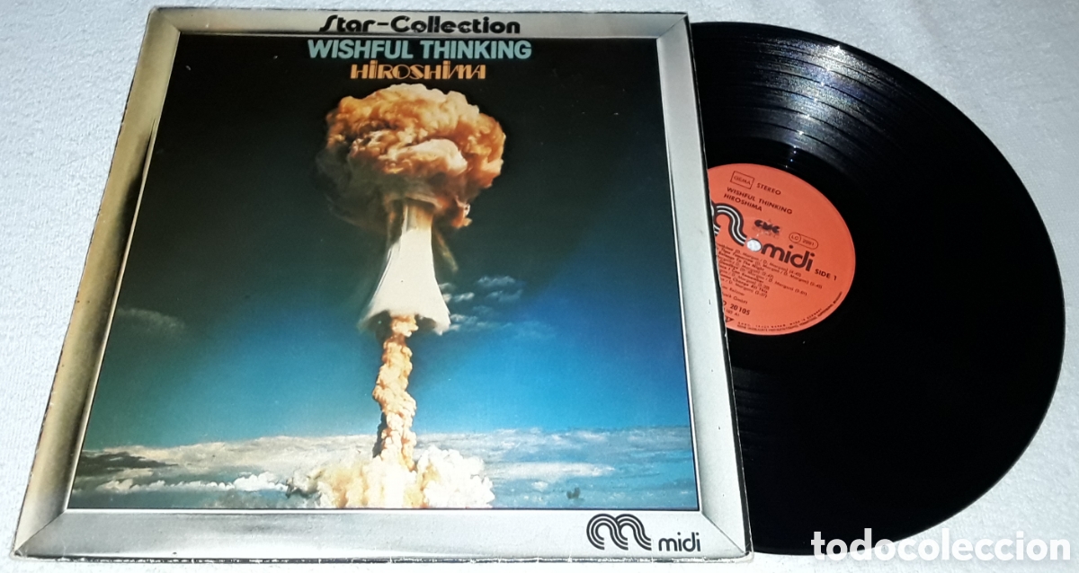 Discos de vinilo: LP - WISHFUL THINKING - HIROSHIMA - MADE IN GERMANY