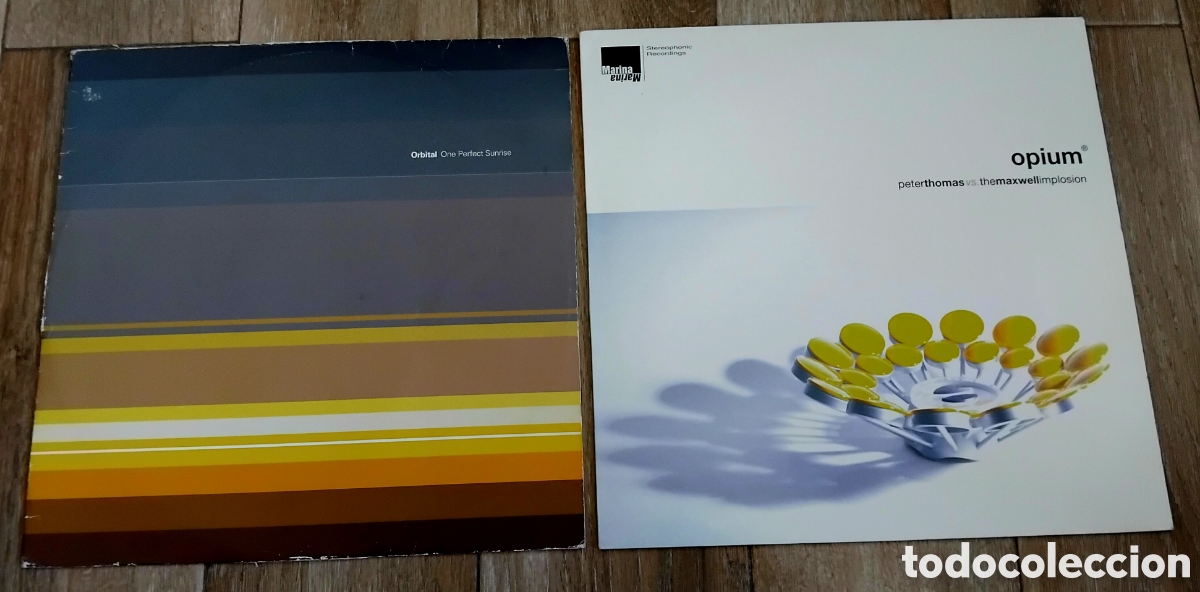 Discos de vinilo: Orbital one perfect su rise + Peter Thomas VS maxwell implosion 2lp