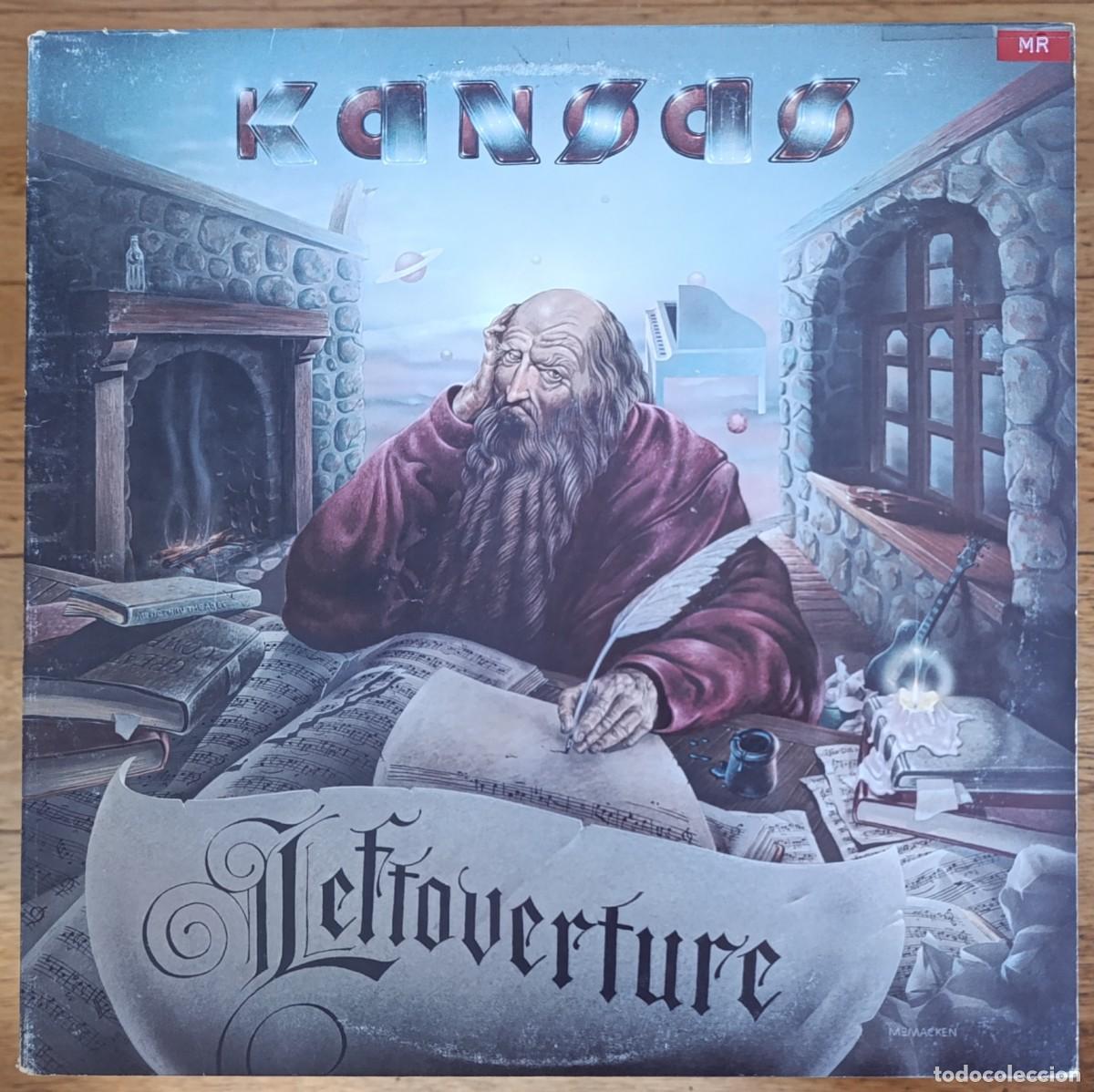 Discos de vinilo: KANSAS - LEFTOVERTURE 1&ordf; EDICION USA 1976 CON ENCARTE - PROG ROCK HARD ROCK
