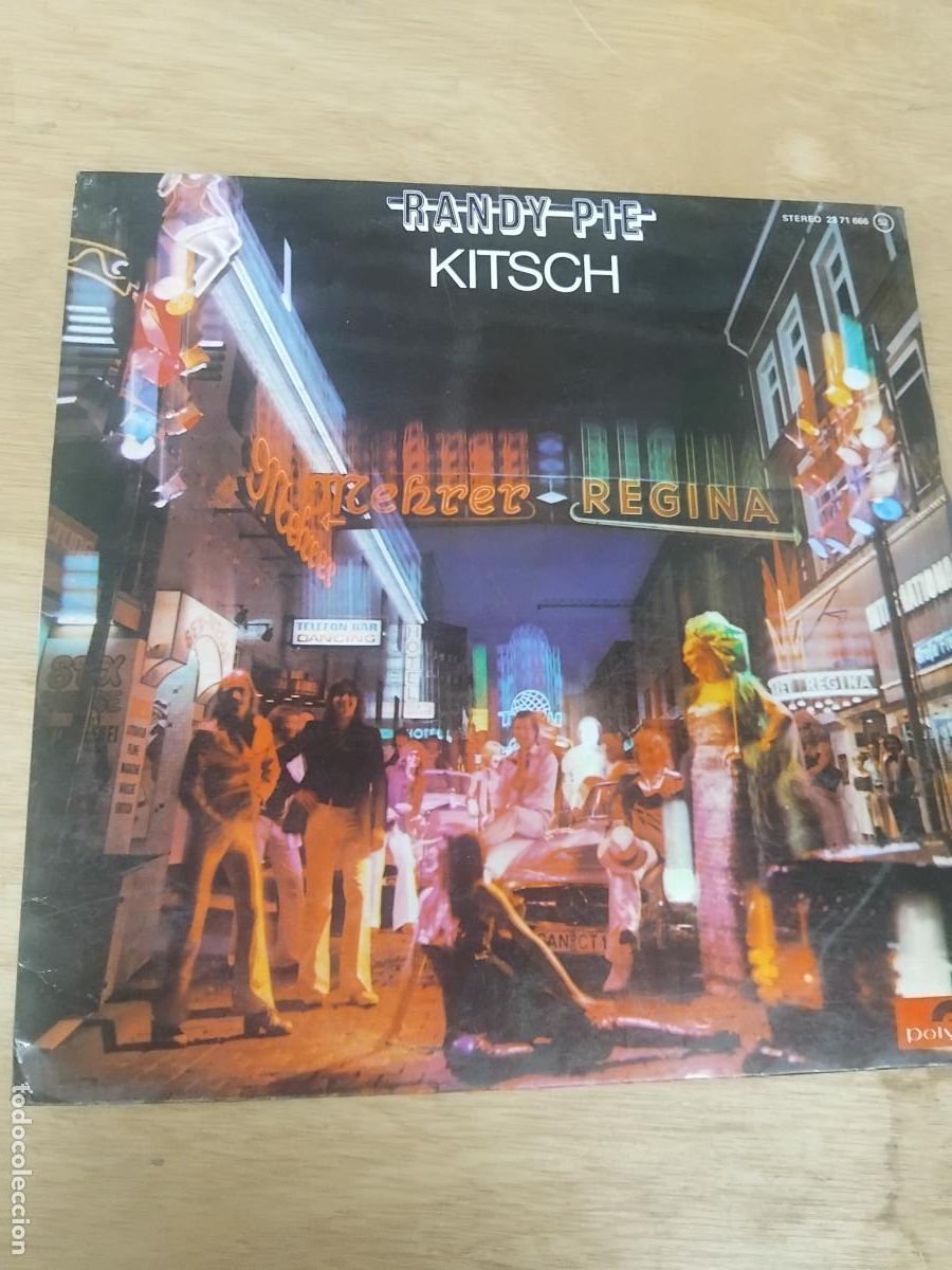 Discos de vinilo: KITSCH. RANDY PIE. LP POLYDOR 1975. SPAIN.