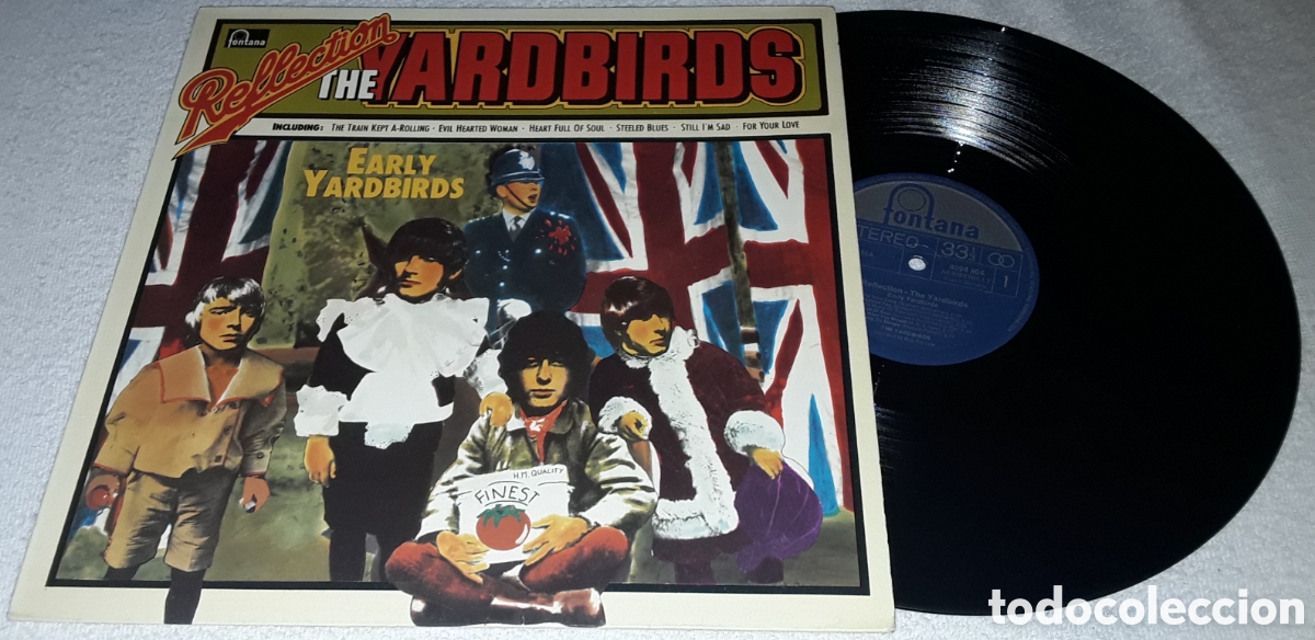 Discos de vinilo: LP - THE YARDBIRDS - REFLECTION - THE YARDBIRDS - EARLY YARDBIRDS - MADE IN GERMANY