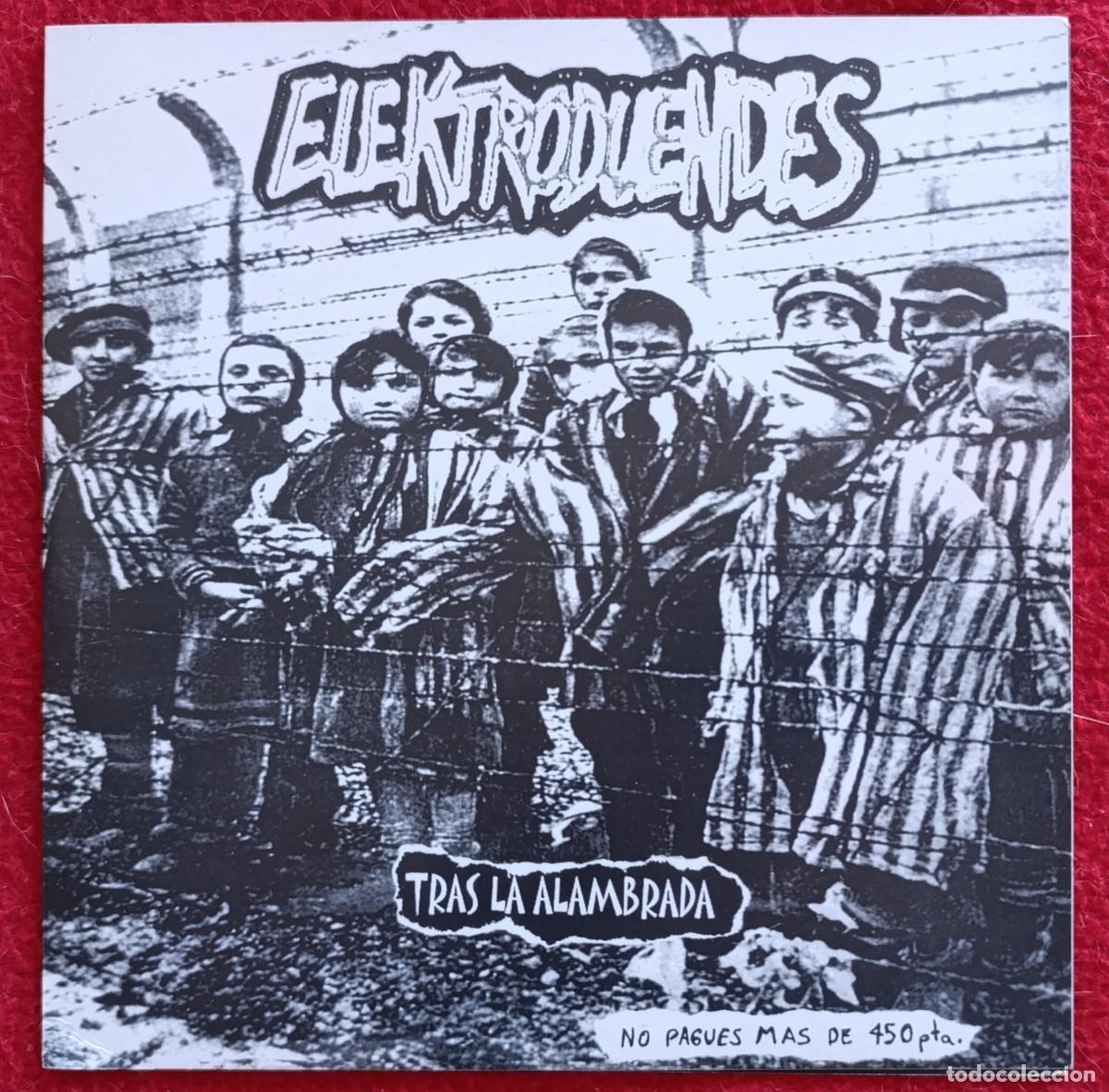 Discos de vinilo: ELEKTRODUENDES - TRAS LA ALAMBRADA 7&rdquo; EP 2000 PUNK ROCK