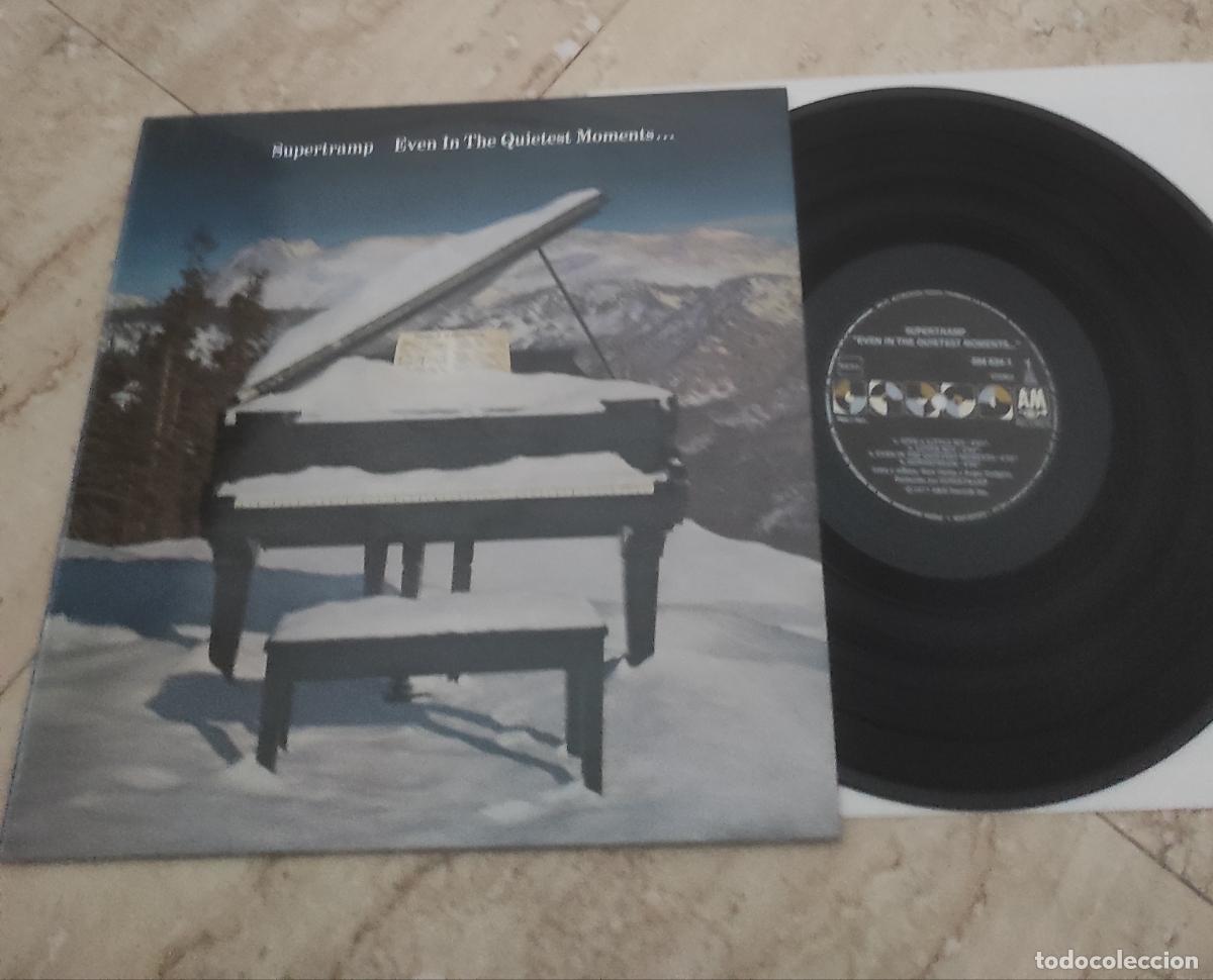 Discos de vinilo: Supertramp &ndash; Even In The Quietest Moments.-LP- EDICION ESPA&Ntilde;OLA-1985-RARA CARPETA CERRADA- IMPECABLE