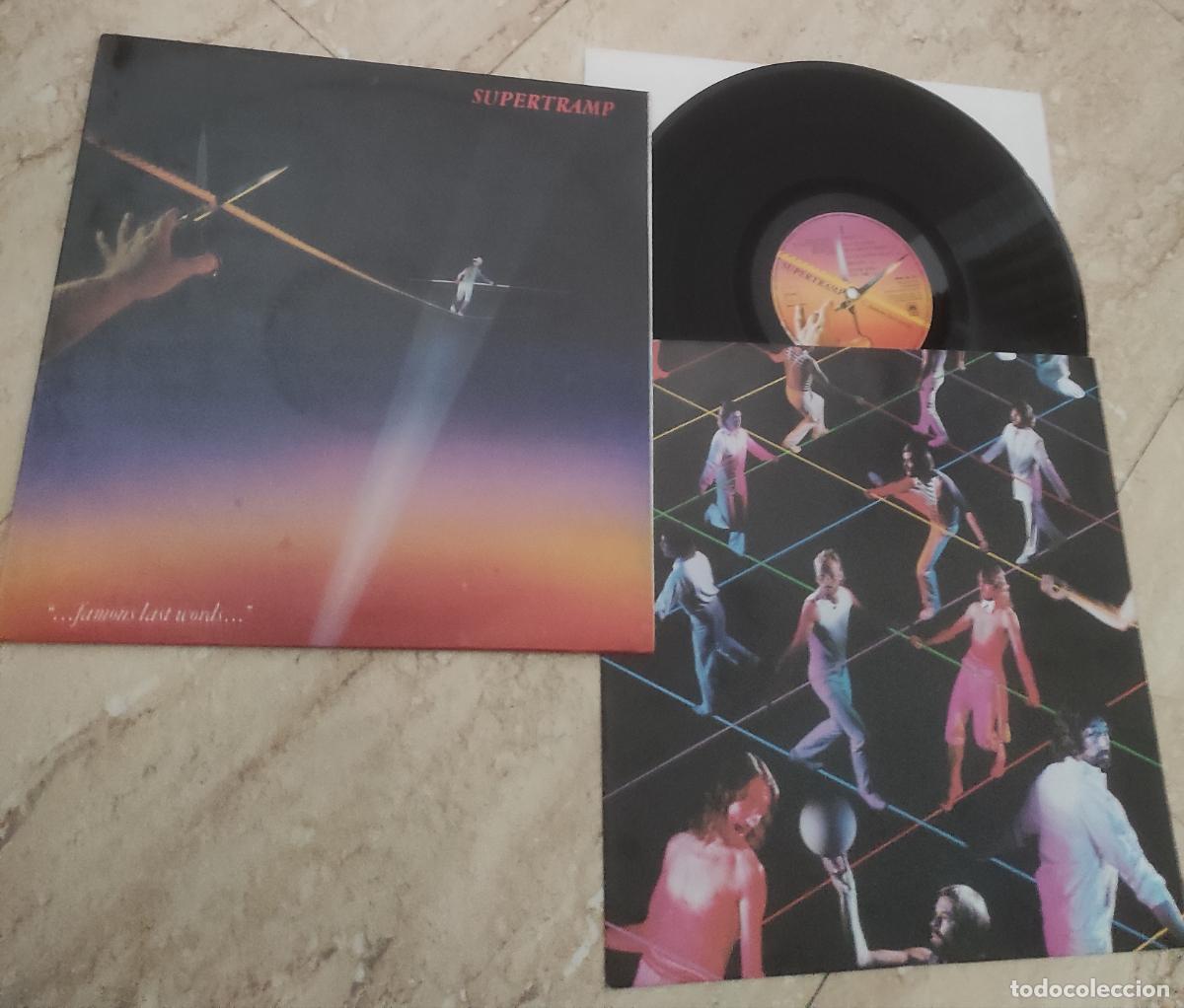 Discos de vinilo: Supertramp &ndash; .Famous Last Words-LP- EICION ESPA&Ntilde;OLA-1985 RARA CARPETA CERRADA-IMPECABLE ESTADO