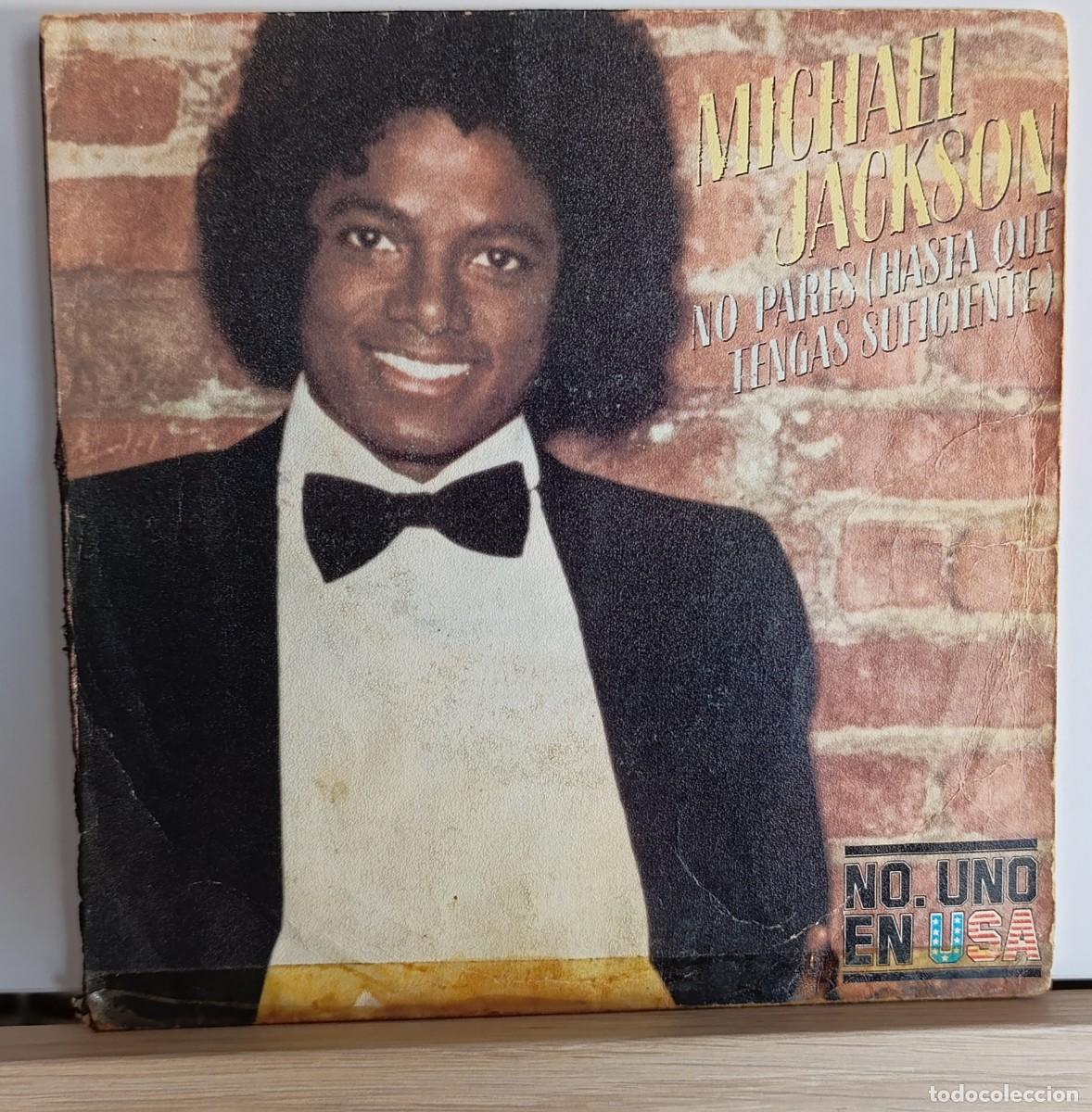 Discos de vinilo: MICHAEL JACKSON &ndash; NO PARES HASTA QUE TENGAS SUFICIENTE 7&rdquo; 1979 RARA EDICION ESPA&Ntilde;OLA