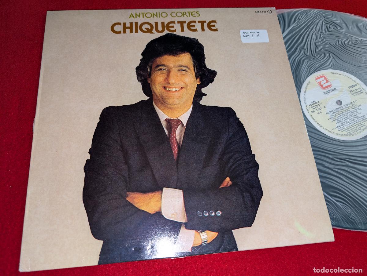 Discos de vinilo: ANTONIO CORTES CHIQUETETE Antonio Cortes Chiquetete LP 1984 Zafiro VINILO