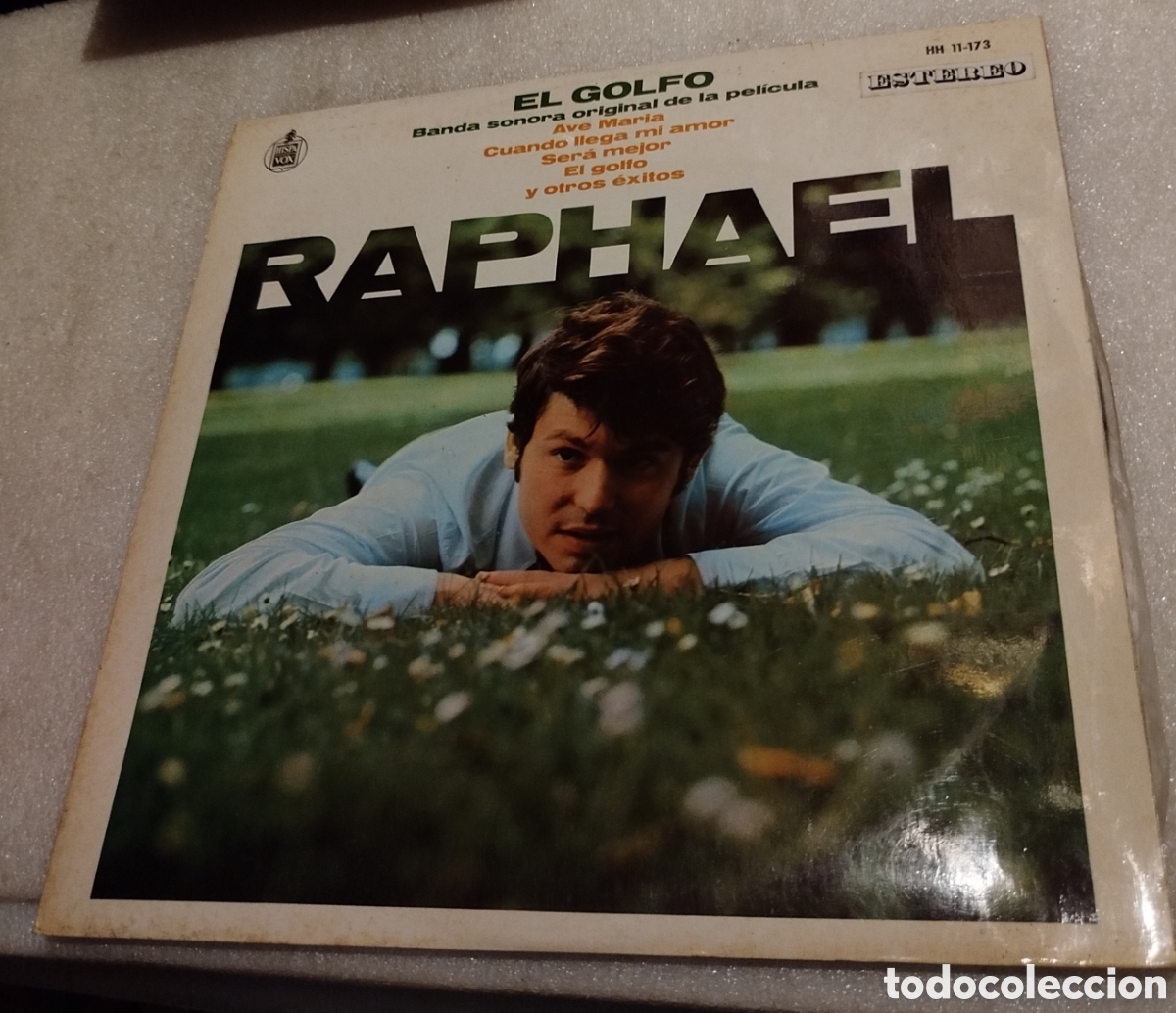 Discos de vinilo: Raphael - El golfo. Banda sonora original de la pel&iacute;cula