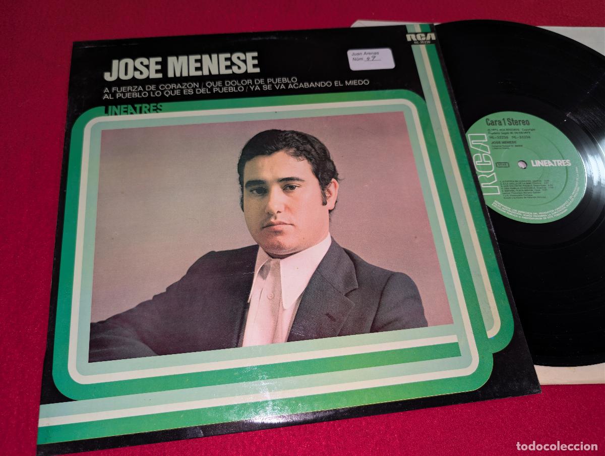 Discos de vinilo: JOSE MENESE & Enrique de Melchor+Manolo Brenes LP 1979 RCA Lineatres