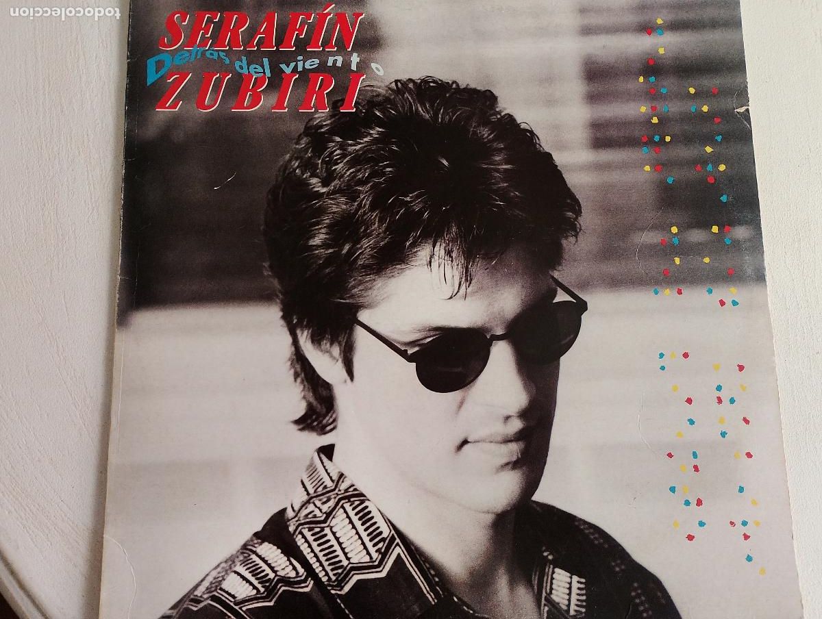 Discos de vinilo: Seraf&iacute;n Zubiri &ndash; Detras Del Viento,1991, contiene el encarte