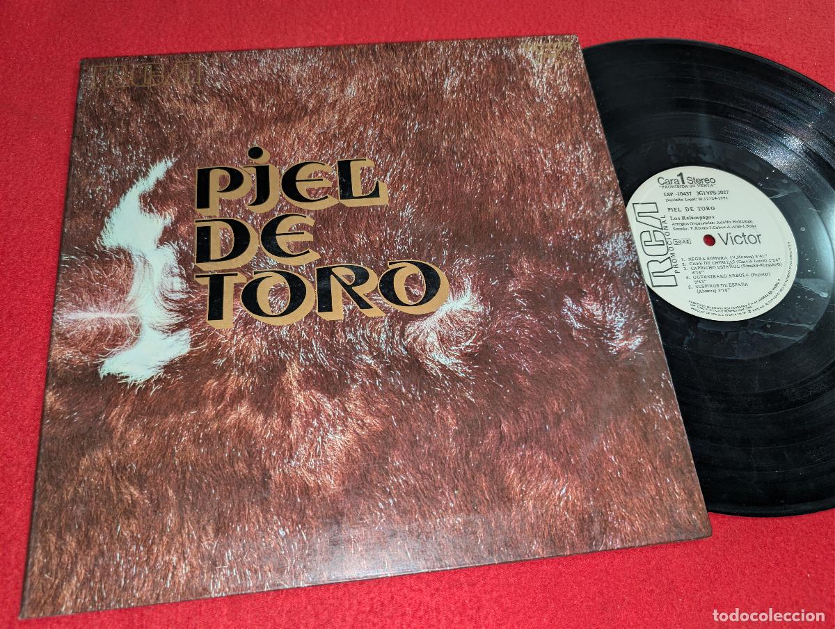 Discos de vinilo: LOS RELAMPAGOS Piel de toro LP 1971 RCA Victor PROMO gatefold ADOLFO WAITZMAN