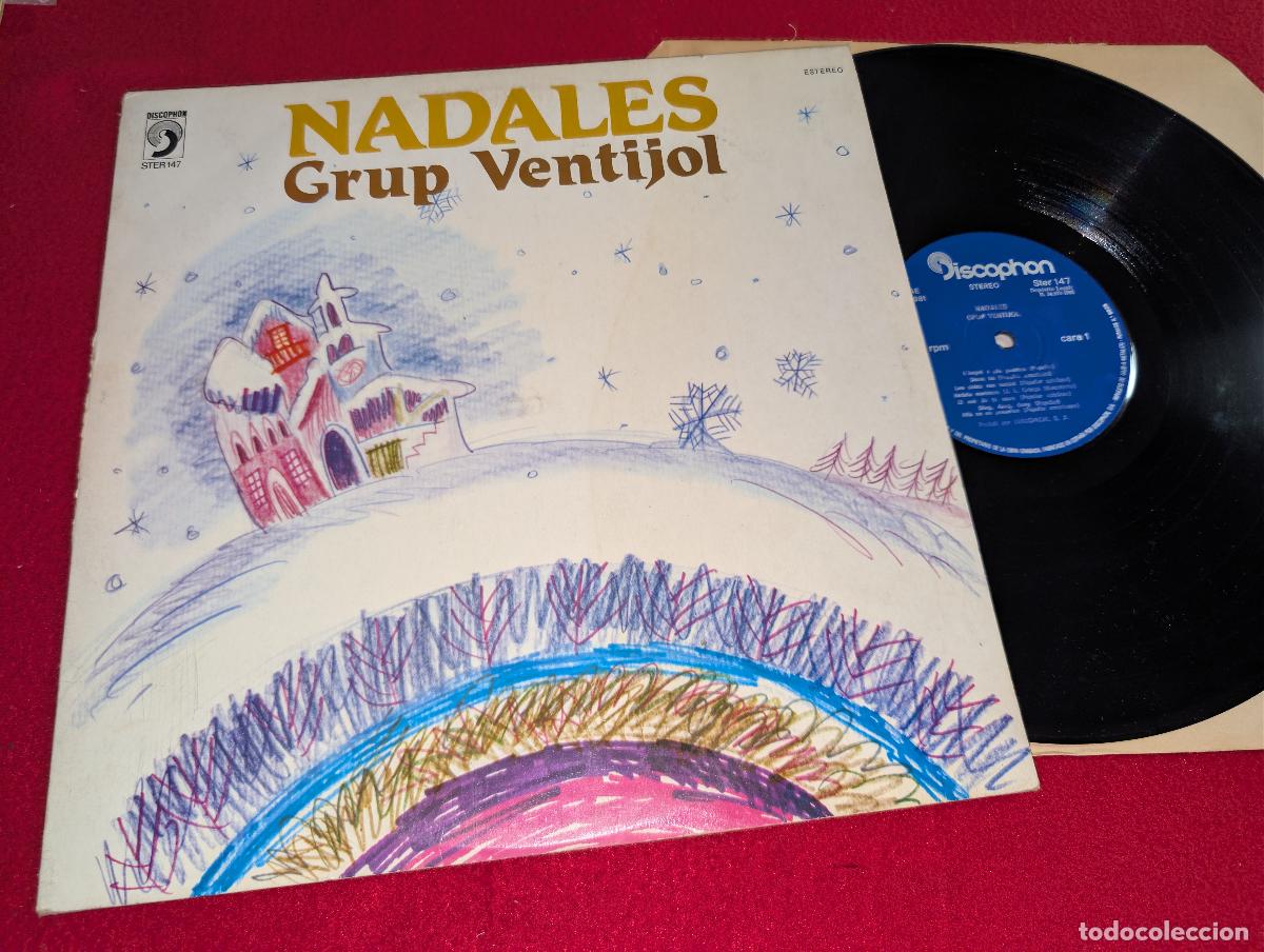 Discos de vinilo: GRUP VENTIJOL Nadales LP 1981 Discophon CATALA