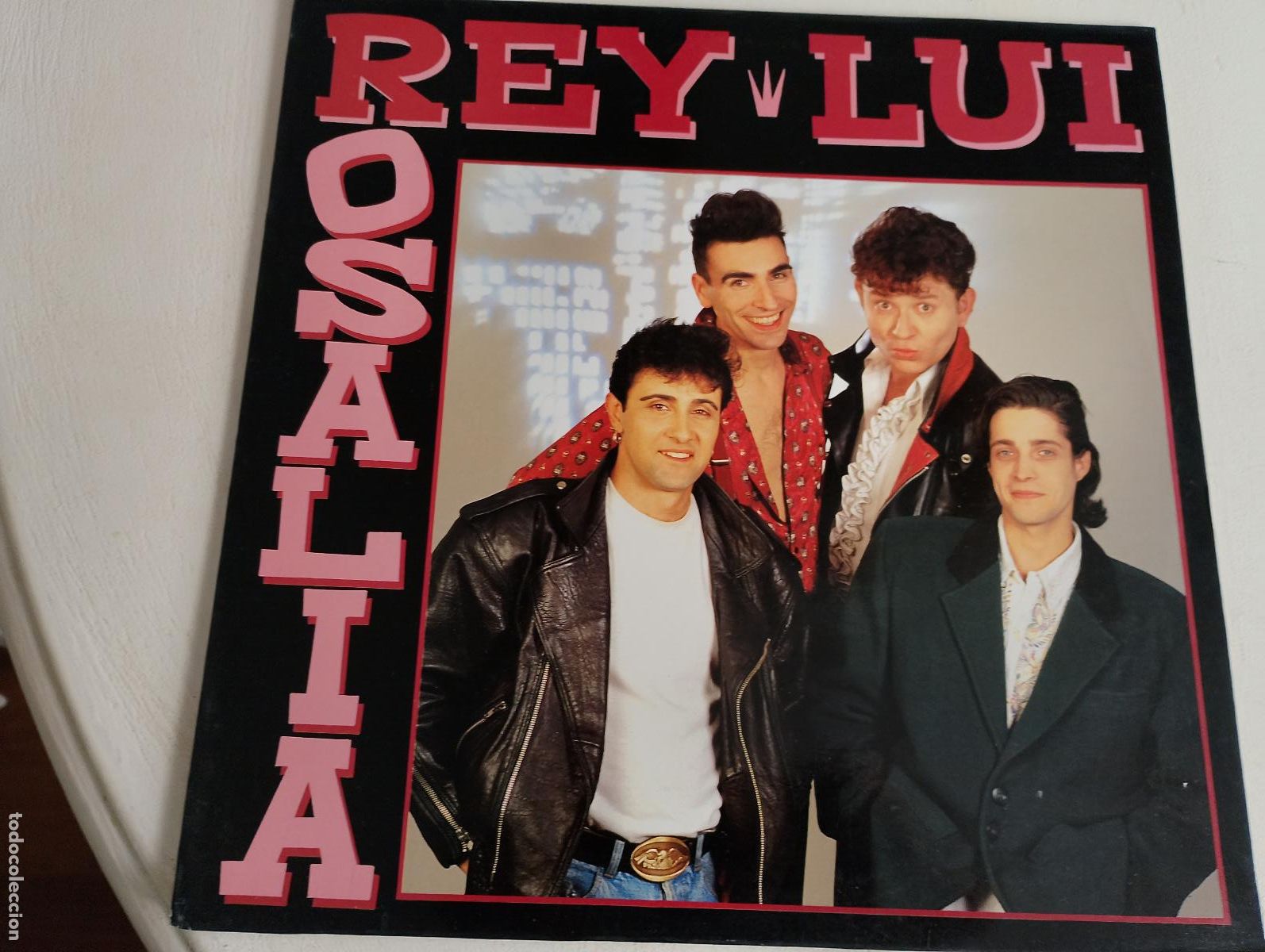 Discos de vinilo: Rey Lui &ndash; Rosalia / Tormenta Seca,1990, Rockabilly