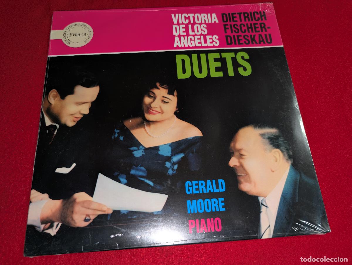 Discos de vinilo: VICTORIA ANGELES+FISCHER-DIESKAU+MOORE+DROLC+POPPEN LP 2018 SPAIN Fundacion Victoria Angeles NEW