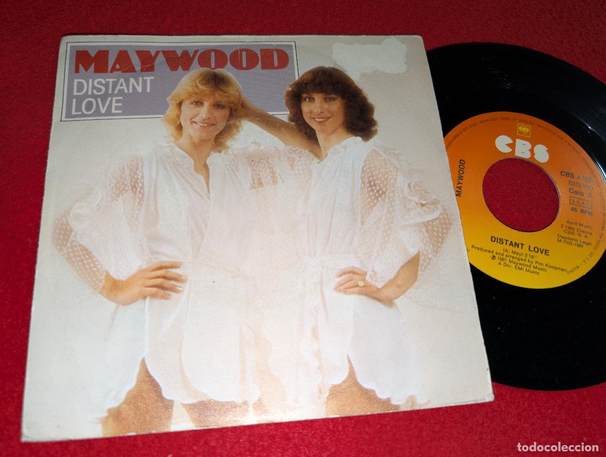 Discos de vinilo: MAYWOOD Distant love/I'm in love for the very first time 7'' SINGLE 1981 CBS ESPA&Ntilde;A SPAIN