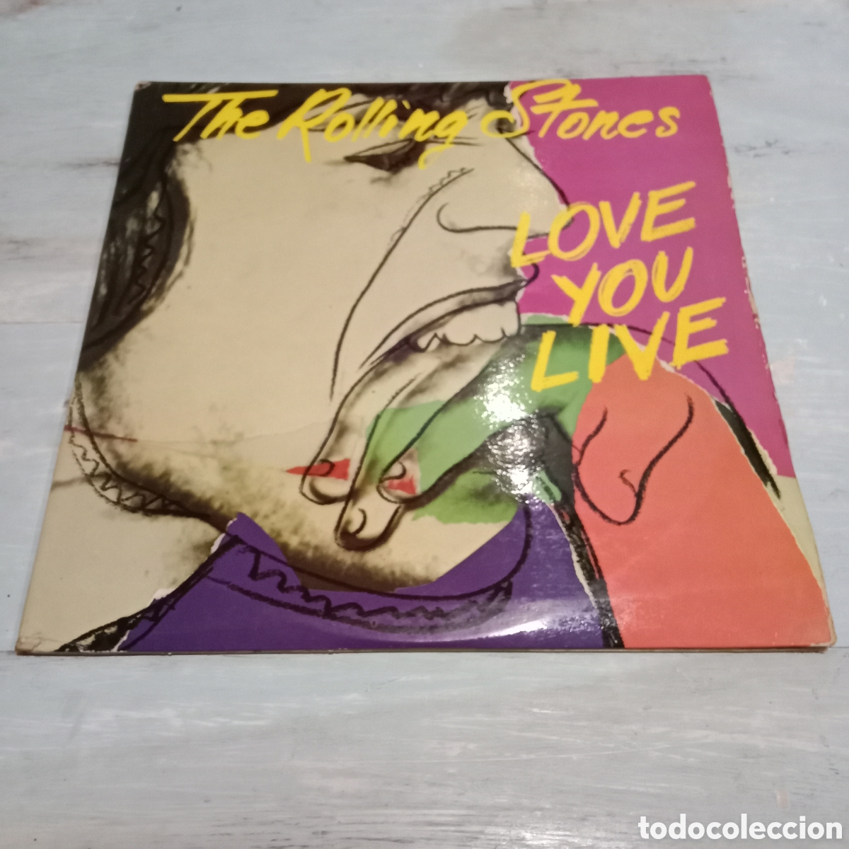 Discos de vinilo: THE ROLLING STONES - LOVE YOU LIVE - LP DOBLE GATEFOLD