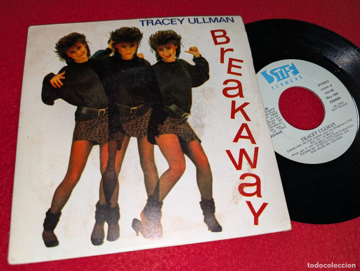 Discos de vinilo: TRACEY ULLMAN Breakaway/Dancing in the dark 7'' SINGLE 1982 Stiff ESPA&Ntilde;A SPAIN