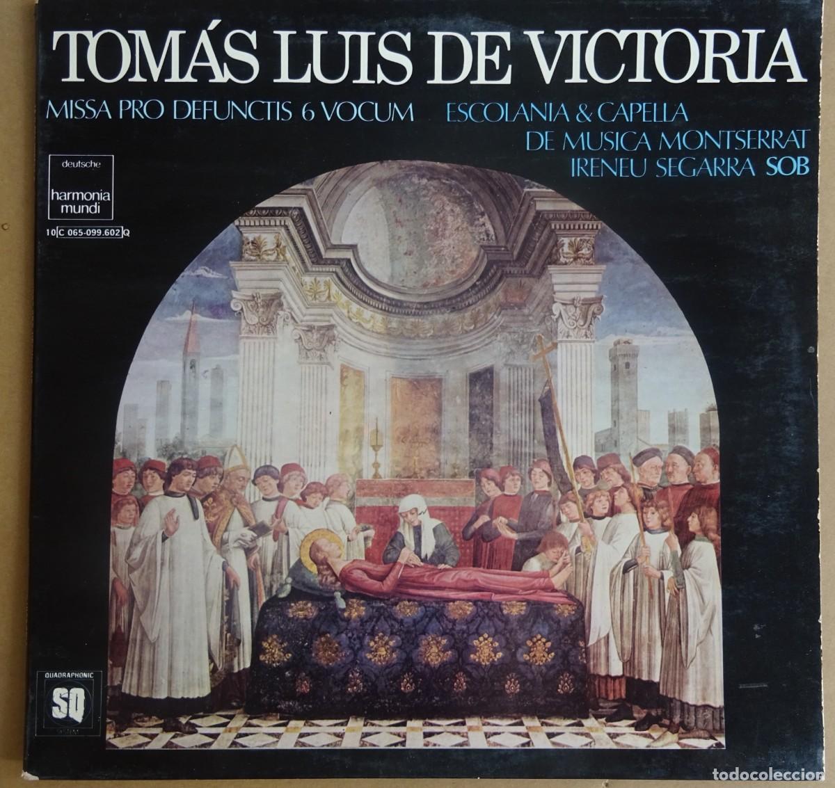 Disques de vinyle: Tom&aacute;s Luis de Victoria Missa pro Defunctis 6 Vocum NOVOX