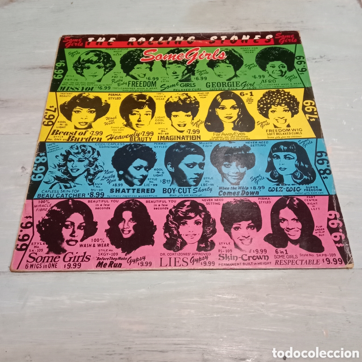 Discos de vinilo: THE ROLLING STONES - SOME GIRLS - LP