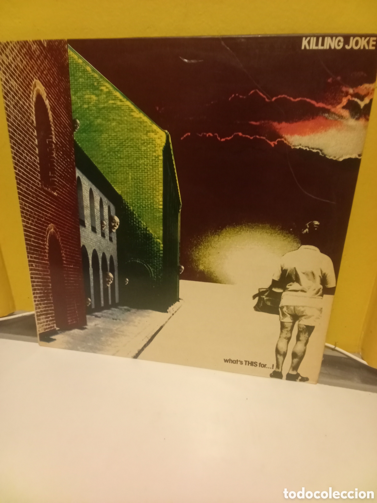 Discos de vinilo: KILLING JOKE 0riginal 1981 Segundo Lp. Muy buen estado.Copia Spain