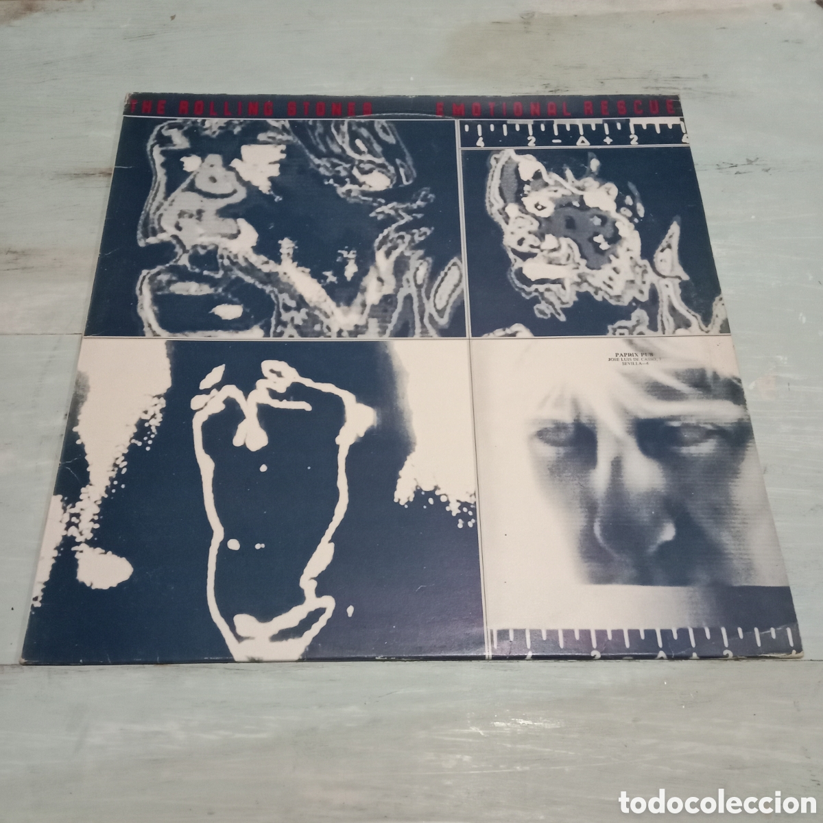 Discos de vinilo: THE ROLLING STONES - EMOTIONAL RESCUE = RESCATE EMOCIONAL - LP