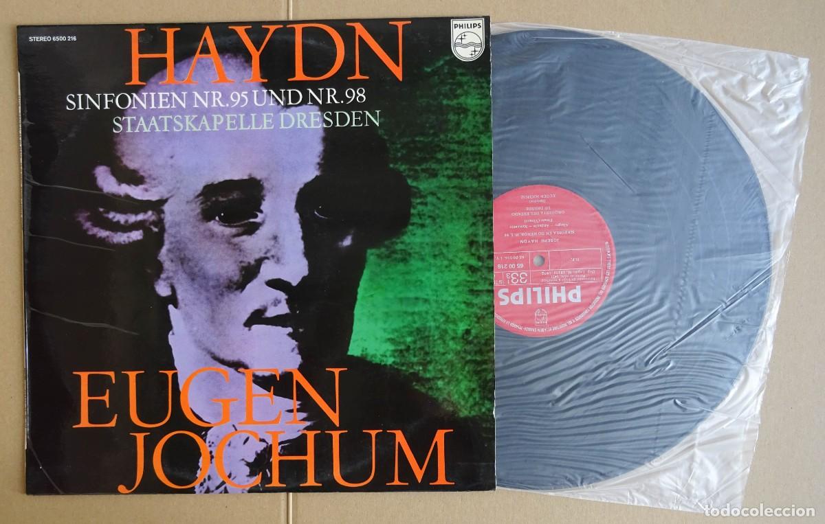 Disques de vinyle: Haydn SINFONÍAS No.95 y No.98 Eugen Jochum PHILLIPS Madrid 1972