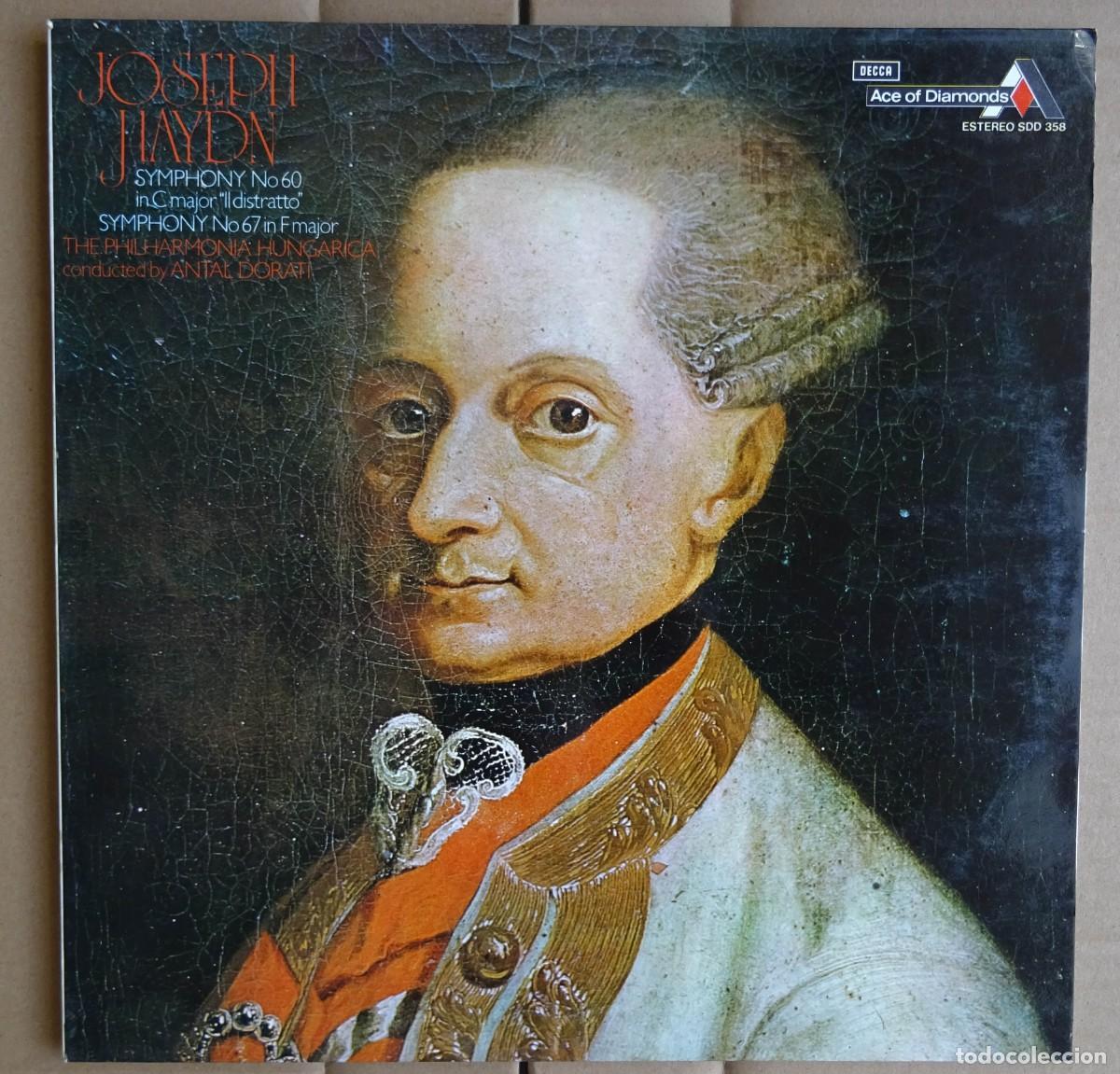 Disques de vinyle: JOSEPH HAYDN SINFONIA No 60 y 67 ANTAL DORATI DECCA Madrid 1978