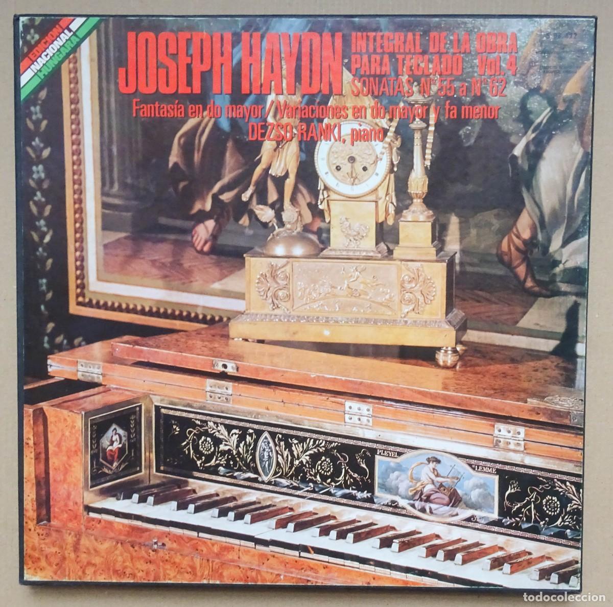 Vinyl-Schallplatten: Haydn - Integral de la obra para teclado Vol.4 - Dezso Ranki Caja 3LPs HispaVox Madrid 1980