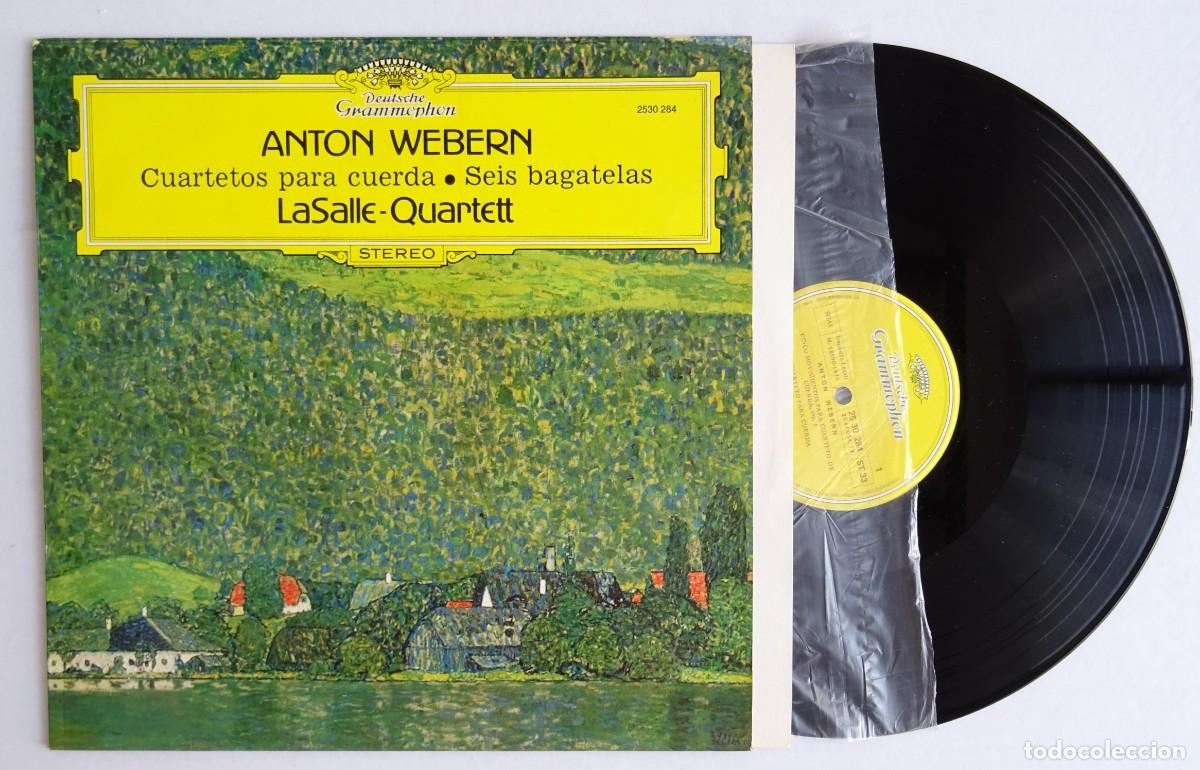 Disques de vinyle: WEBERN Anton - Cuartetos para Cuerda. LaSalle-Quartett . Deutsche Grammophon