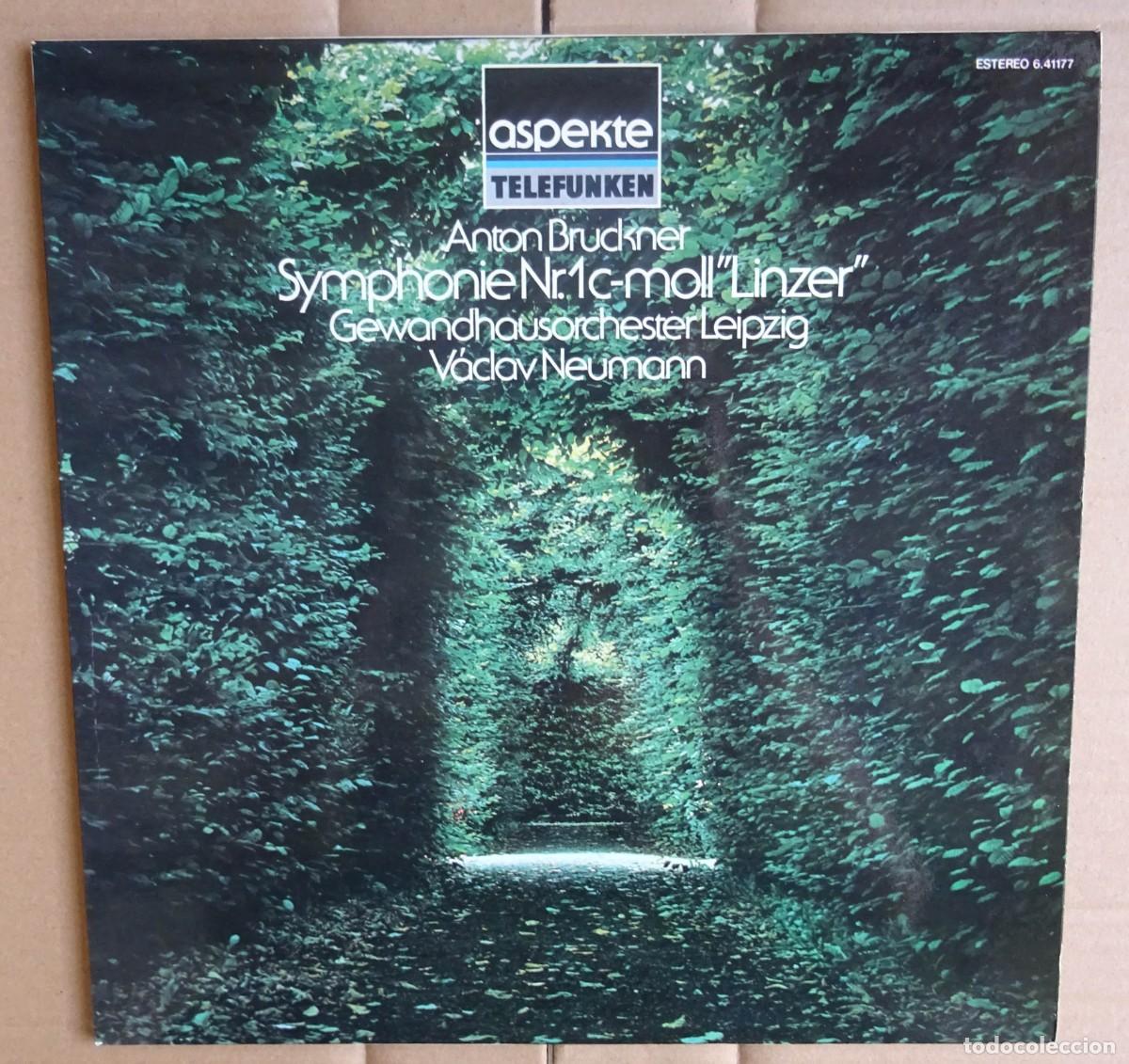 Disques de vinyle: BRUCKNER Symphony No.1 Vaclav Neumann &ndash; Telefunken Madrid