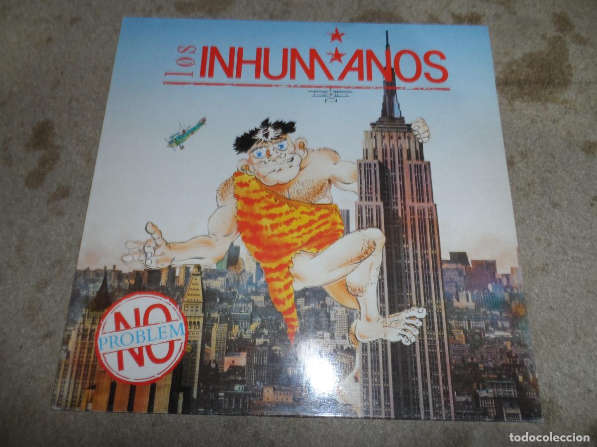 Discos de vinilo: Los Inhumanos &lrm;&ndash; No Problem (SPAIN 1990)
