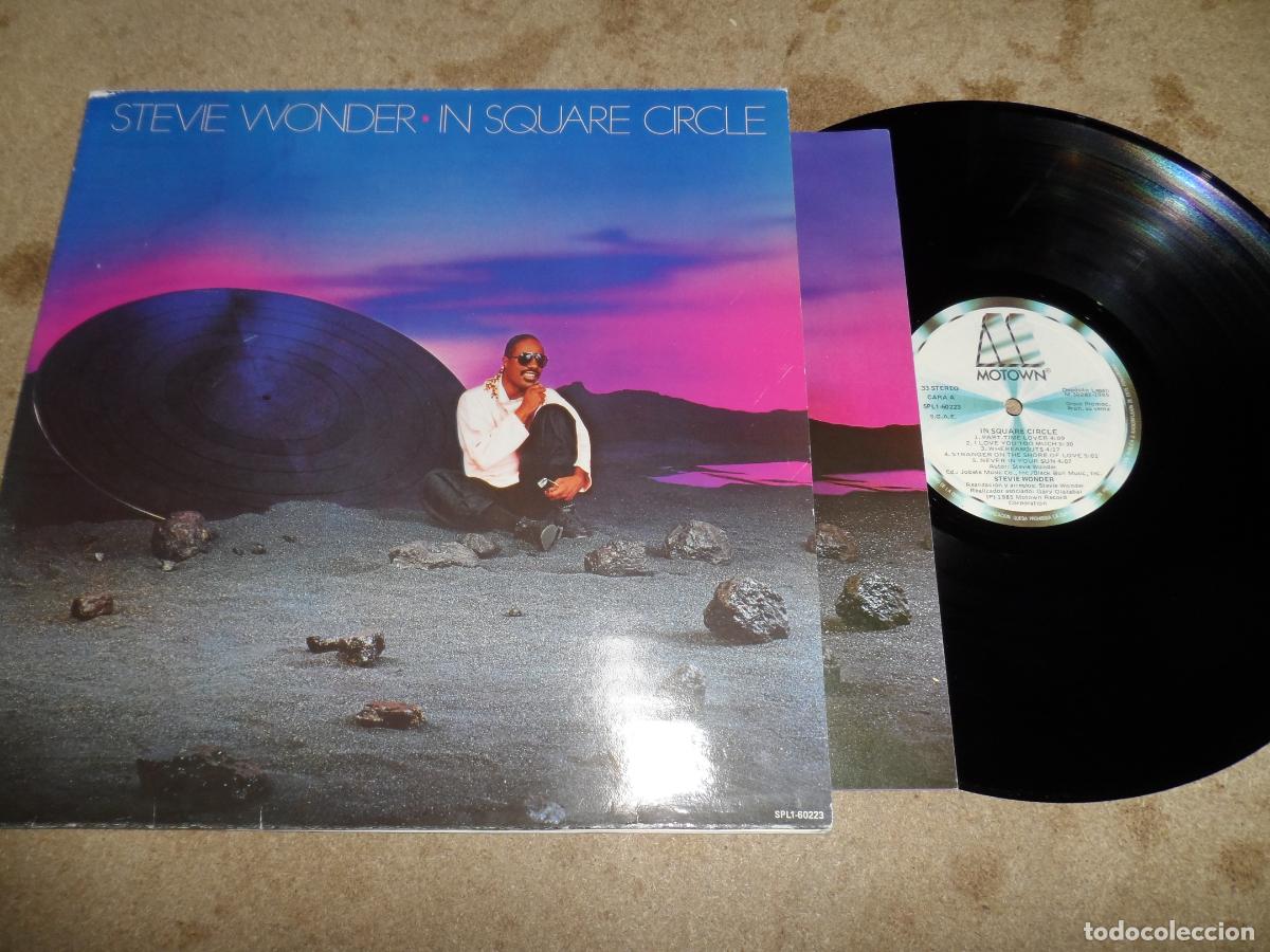 Discos de vinilo: Stevie Wonder - In Square Circle (SPAIN 1985)