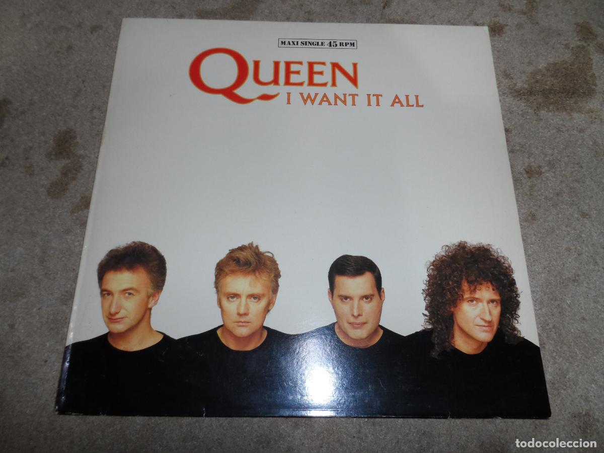Discos de vinilo: Queen &lrm;&ndash; I Want It All (SPAIN 1989)