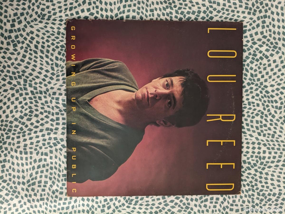 Discos de vinilo: // Lou Reed &ndash; Growing Up In Public - Arista Francia 1980
