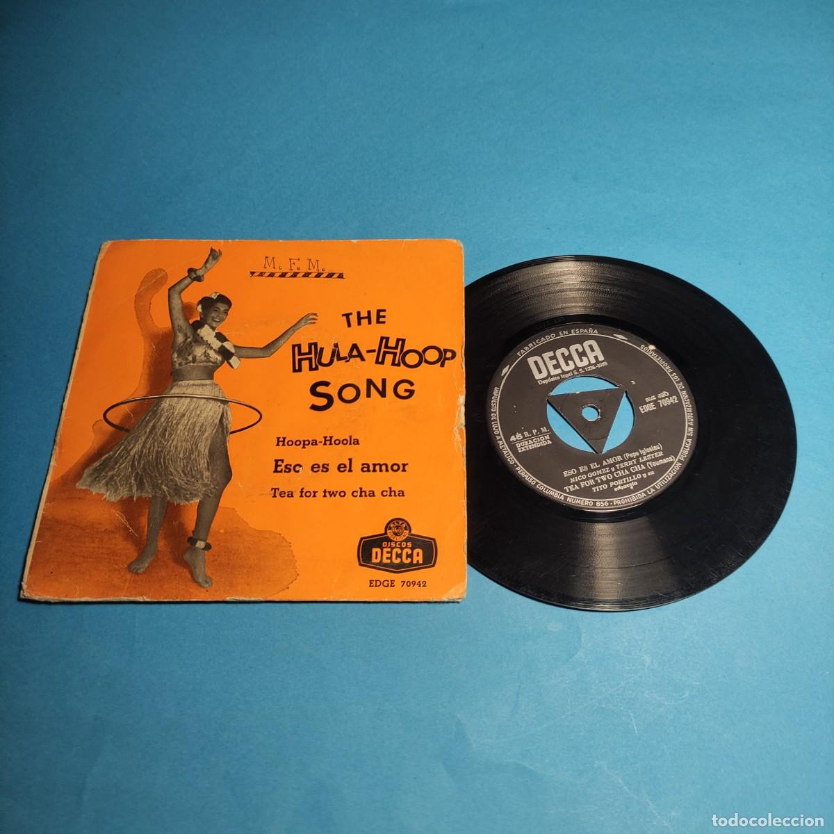 Discos de vinilo: The Hula-Hoop Song ** Varios Orquestas ** EP 4 canciones *** juani