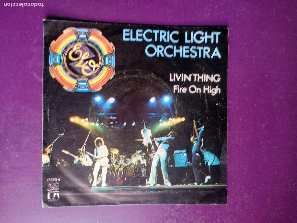 Discos de vinilo: ELO - Electric Light Orchestra &ndash; Livin' Thing - Sg JET 1976 - MUY POCO USO - SINFONICO POP 70'S