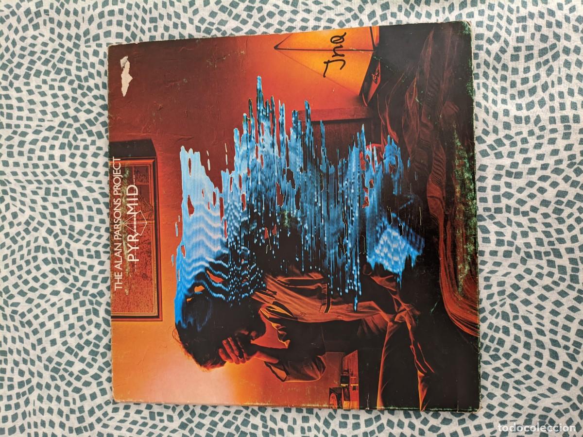 Discos de vinilo: // The Alan Parsons Project &ndash; Pyramid - Arista Holanda 1978, edici&oacute;n limitada color naranja,gatefold
