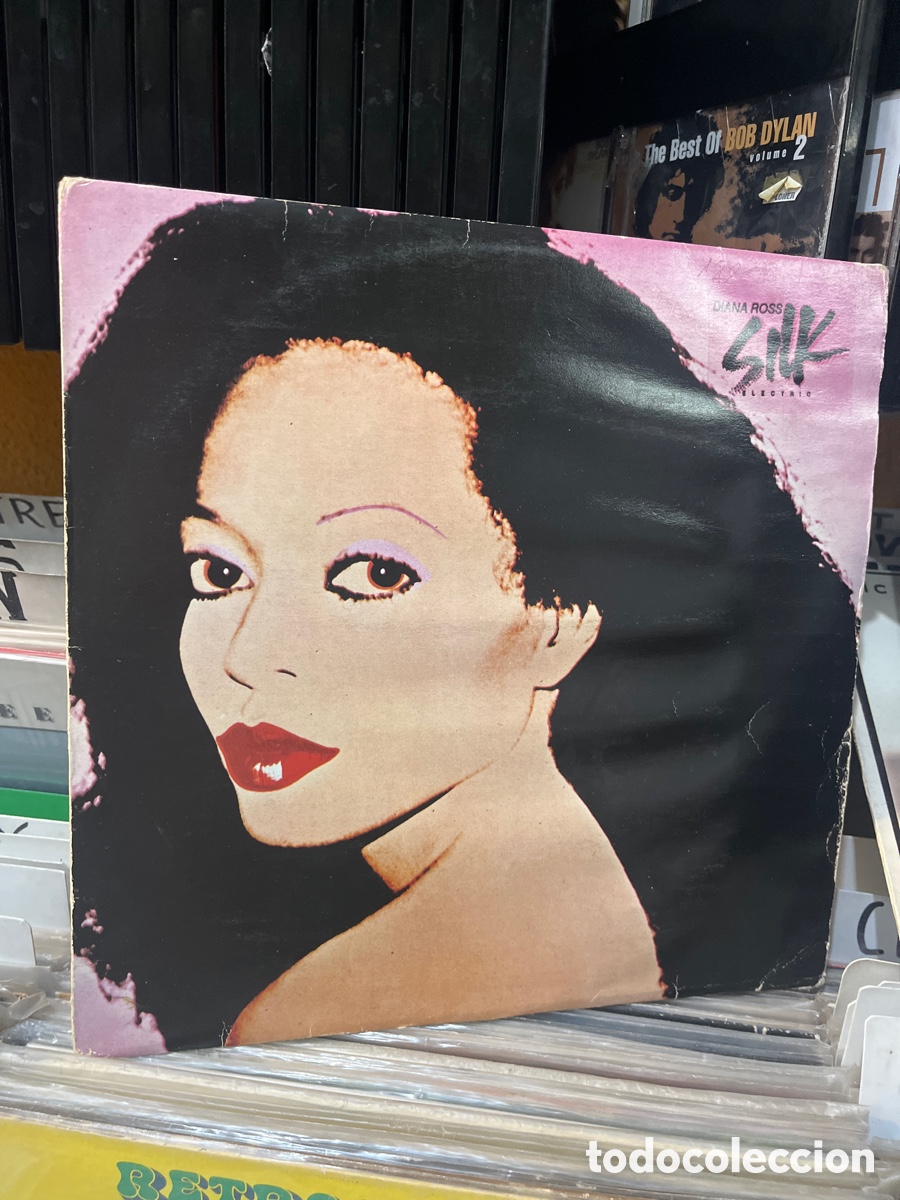Discos de vinilo: diana ross silk electric