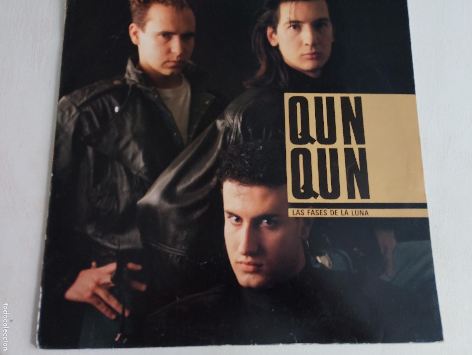 Discos de vinilo: Qun Qun &ndash; Las Fases De La Luna,1989 con el encarte, Techno, Synth-pop