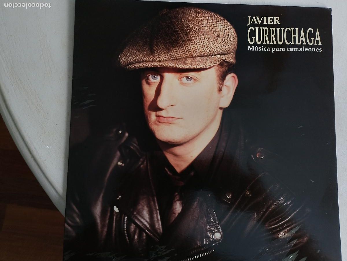 Discos de vinilo: Javier Gurruchaga &ndash; M&uacute;sica Para Camaleones,1990,con el encarte, Rock, Pop