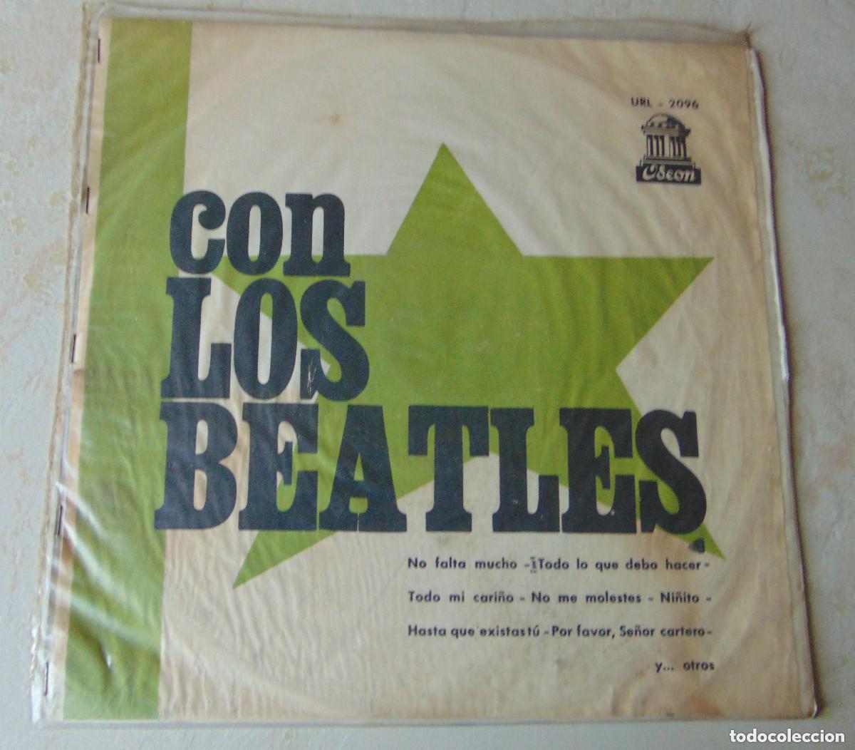 Discos de vinilo: Los Beatles &ndash; Con Los Beatles - LP EDICION DE URUGUAY ODEON SELLO ROJO