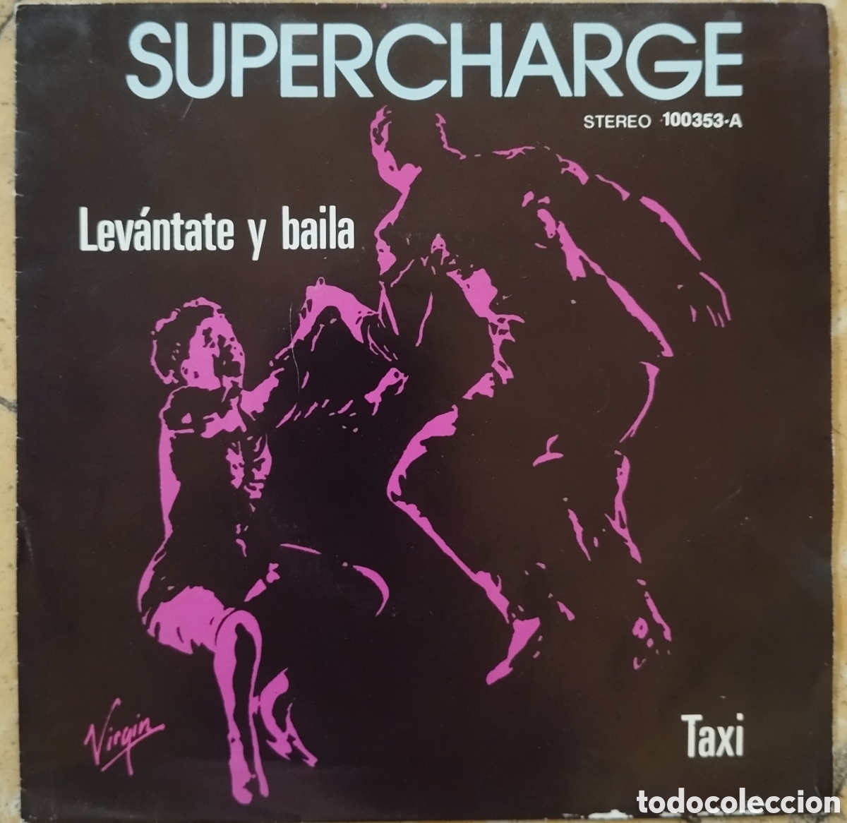Discos de vinilo: Supercharge - Lev&aacute;ntate y baile - single