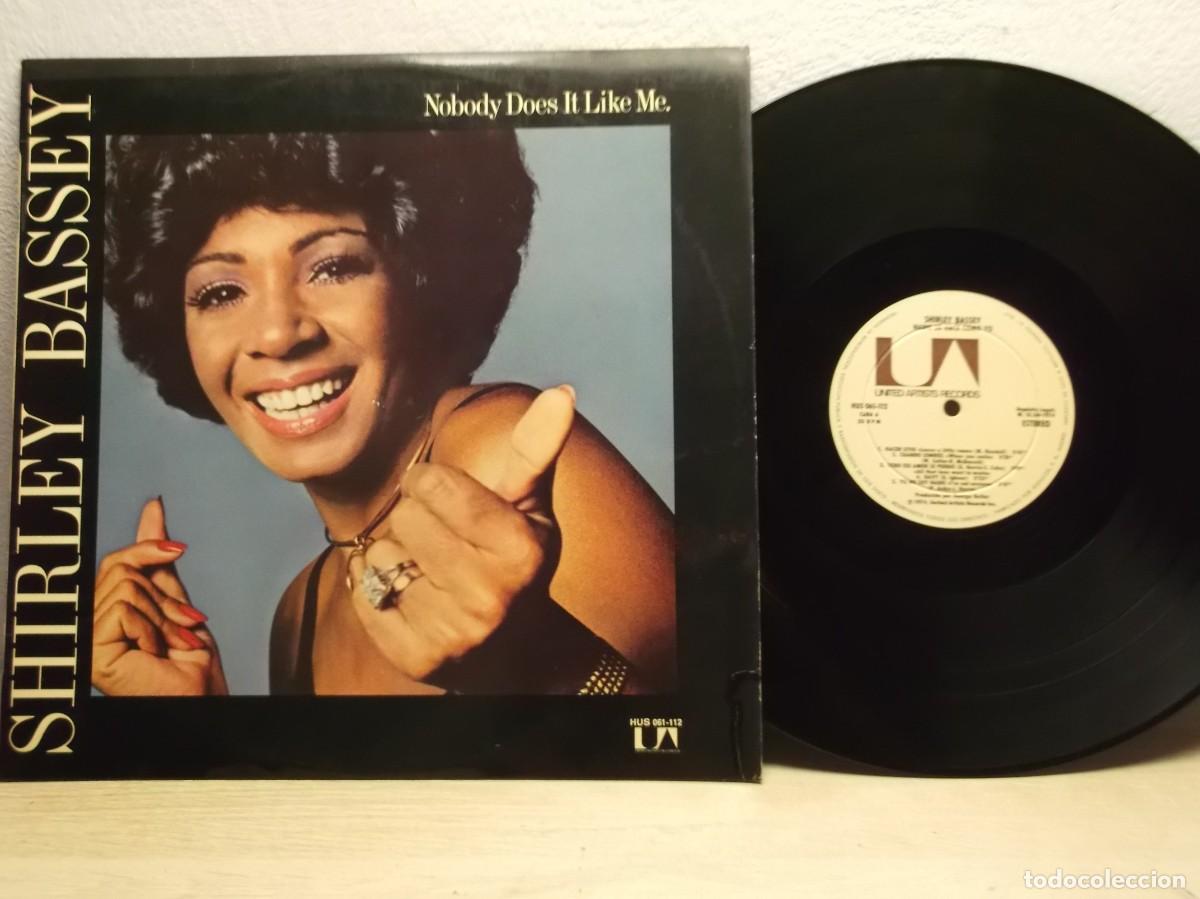 Discos de vinilo: Shirley Bassey - Nobody Does It Like Me LP 1974