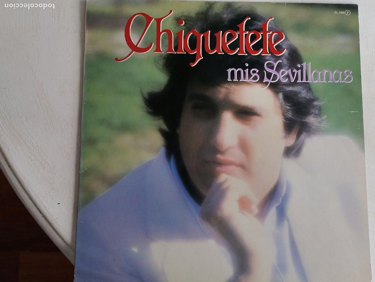 Discos de vinilo: Chiquetete &ndash; Mis Sevillanas,1983 con el encarte