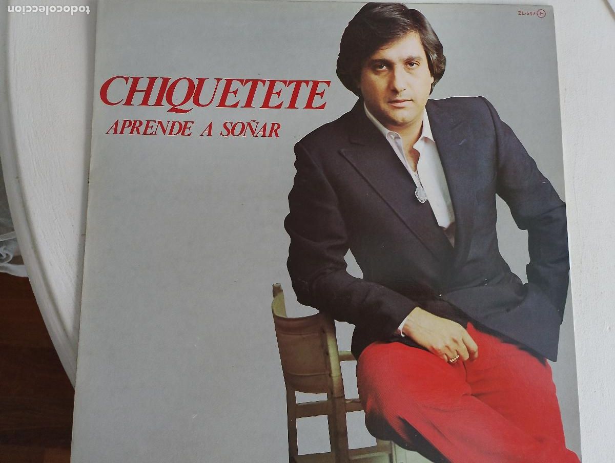 Disques de vinyle: Chiquetete &ndash; Aprende A So&ntilde;ar, 1982