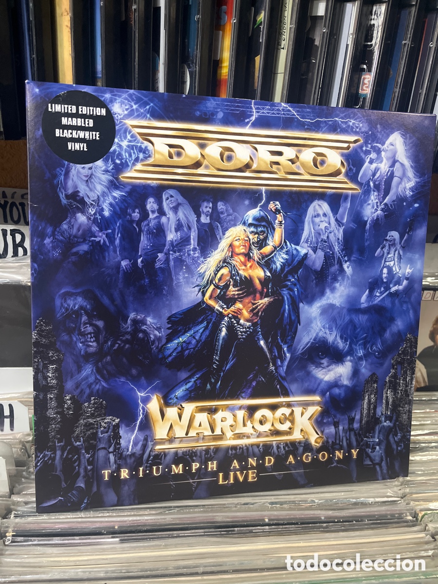 Discos de vinilo: doro warlock triumph and agony live