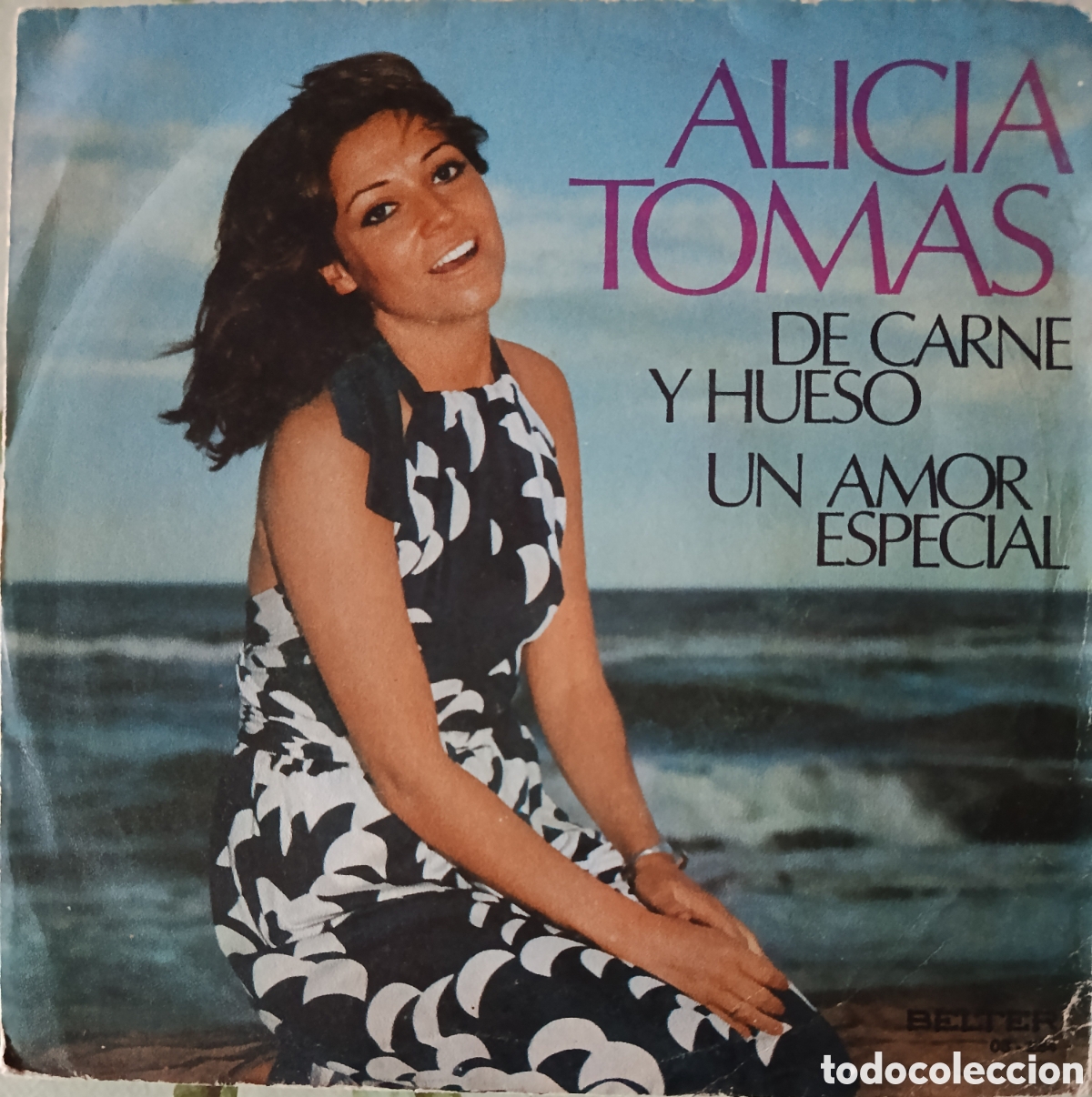 Discos de vinilo: Alicia Tomas single sello Belter editado en Espa&ntilde;a a&ntilde;o 1973.