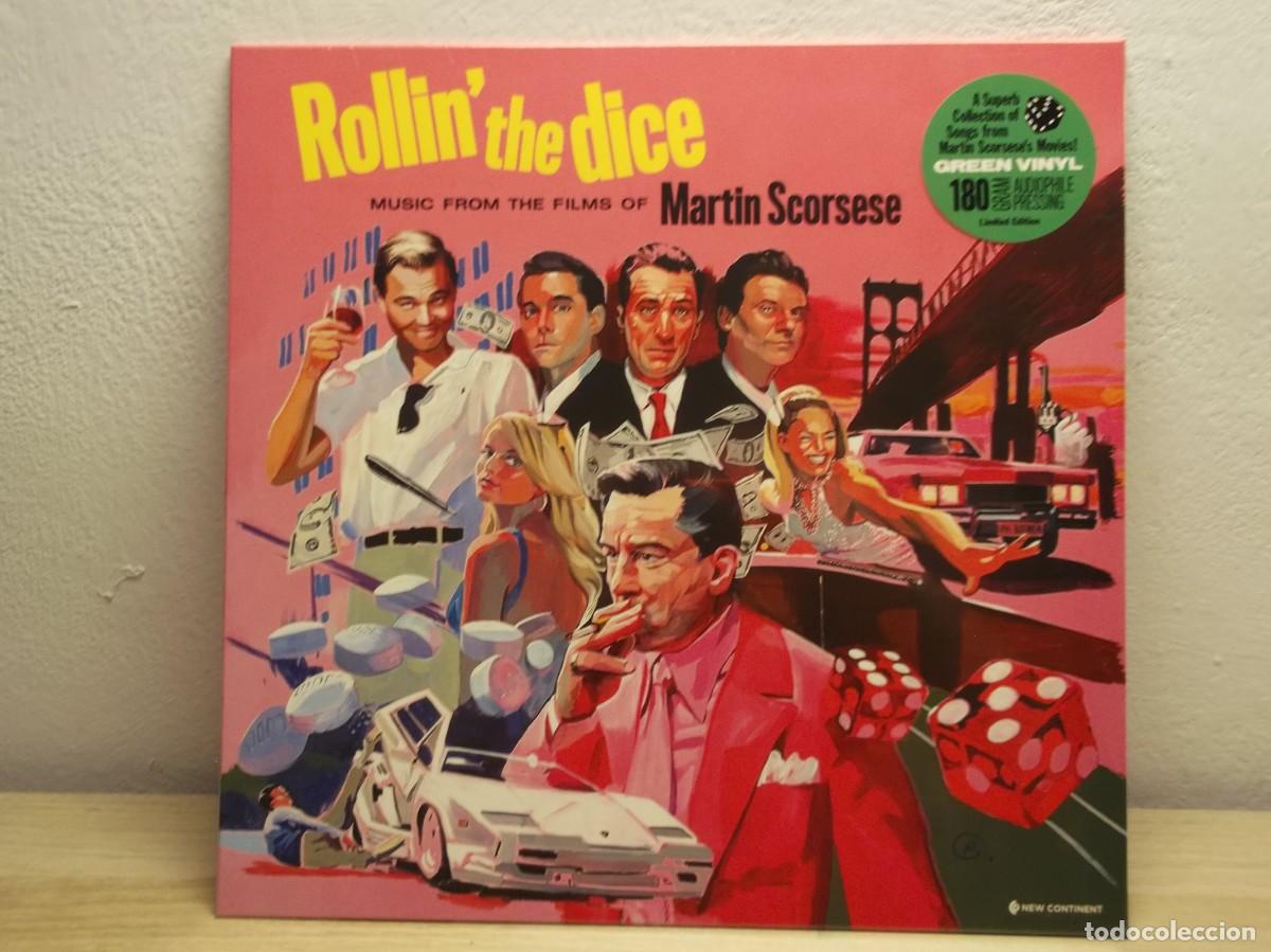 Discos de vinilo: Music From The Films Of Martin Scorsese - Rollin' The Dice 180 Gramos VINILO VERDE LP NUEVO