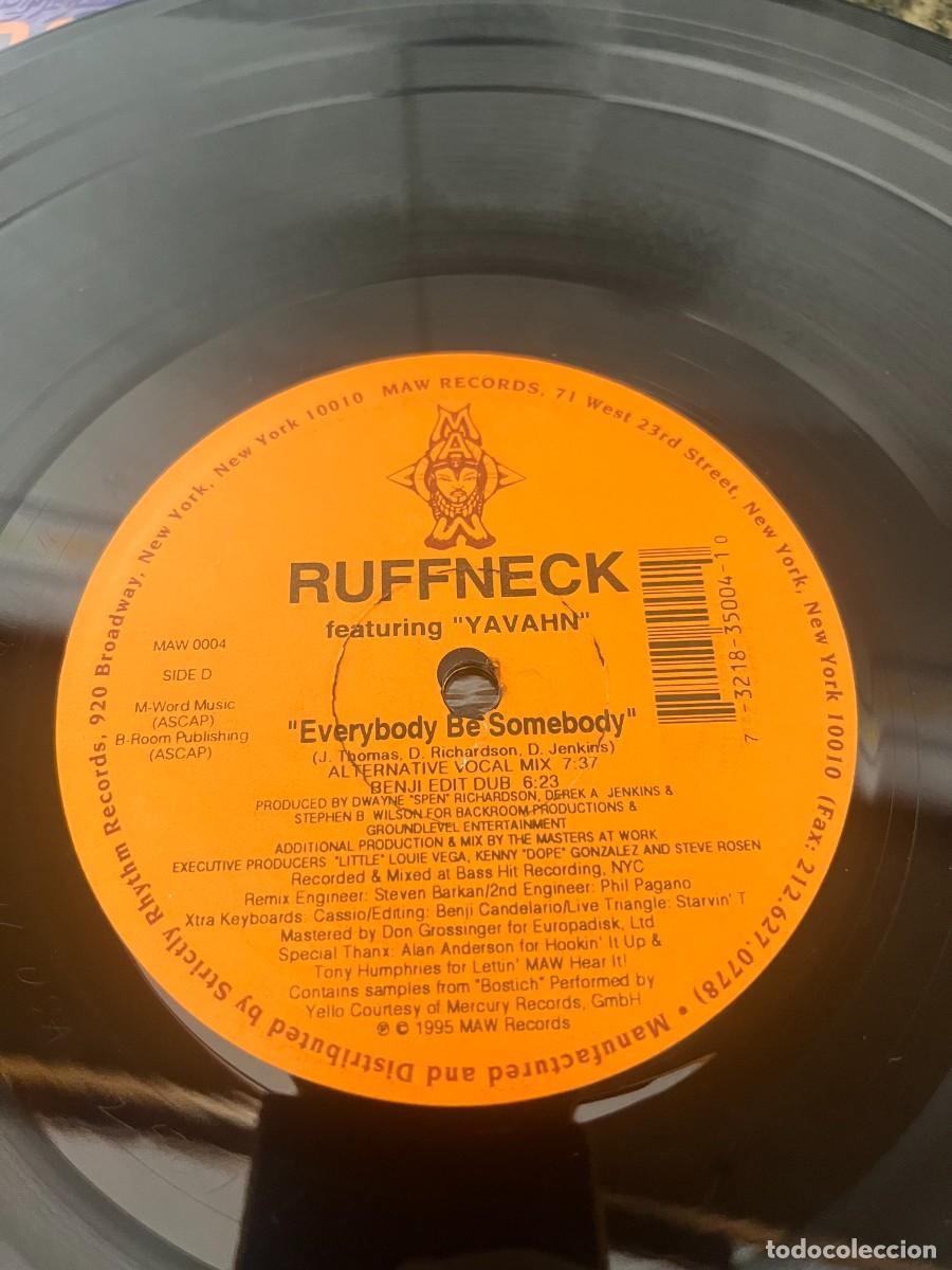 Discos de vinilo: Ruffneck Featuring Yavahn Everybody Be Somebody - Foto 4